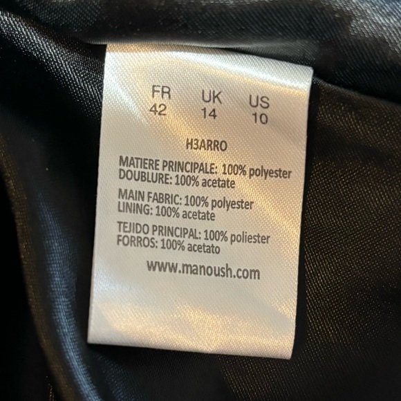 MANOUSH Sequin Dress Size 10 - Picture 6 of 7